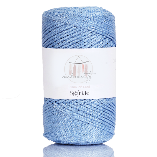 **2 mm x 250 yarda (750 fit) Simli Polyester Makrome İpi