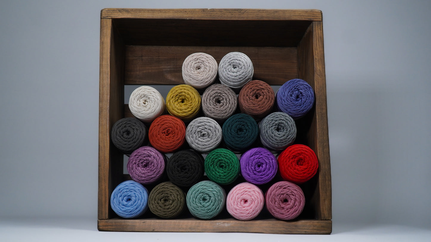 Polyester Makrome İpi 2mm x 115 metre - Nefti Yeşil