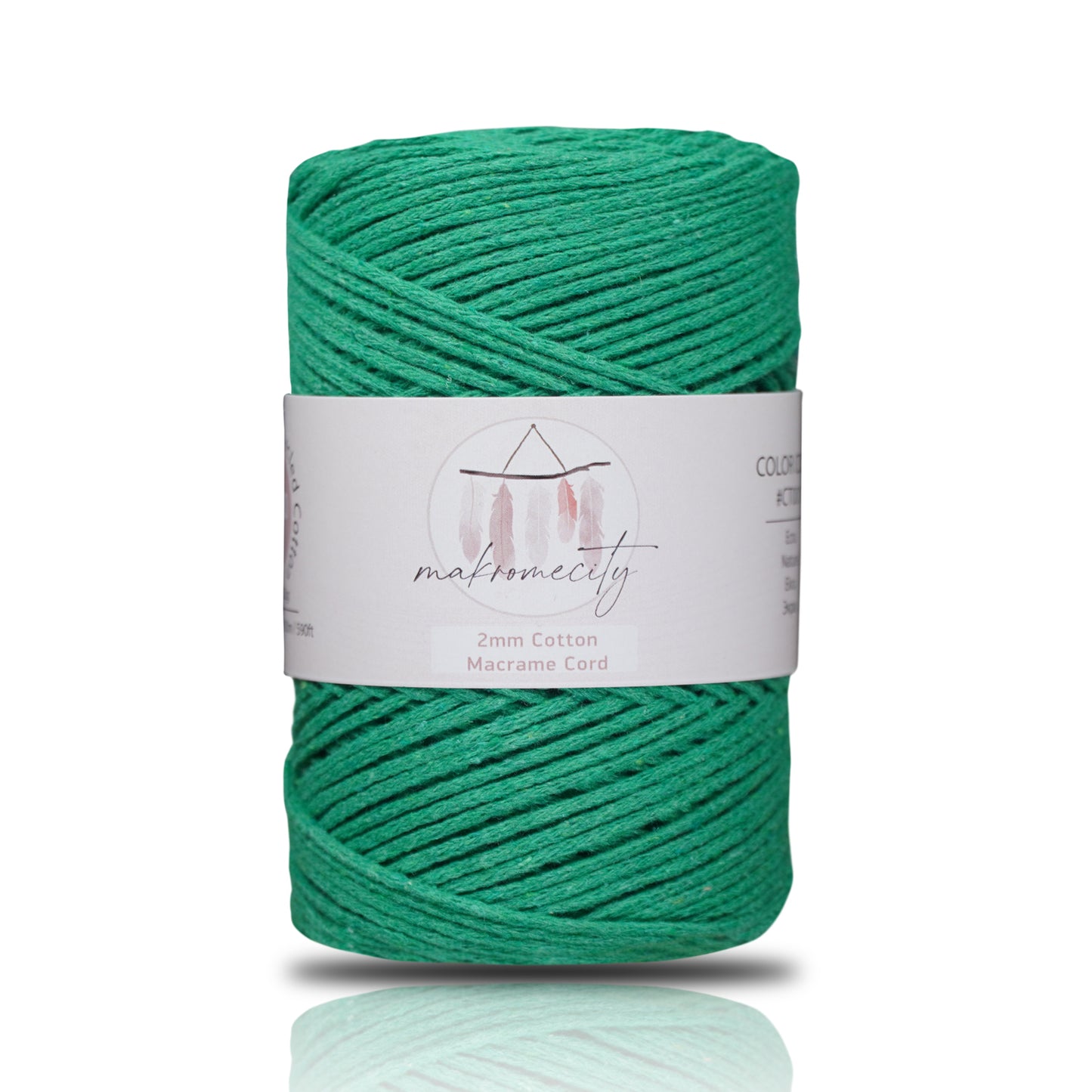 Premium 250 gr 185 metre 2mm Koton Pamuk Makrome İpi - Benetton 